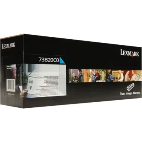 Lexmark 73B20C0 - Cyan - Toner – Bild 2
