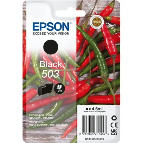 Epson 503 (C13T09Q14010) - Schwarz - Druckerpatrone – Bild 2