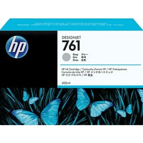 HP 761 Tinte grau 400ml – Bild 2