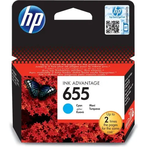 HP 655 (CZ110AE) - Cyan - Druckerpatrone – Bild 2