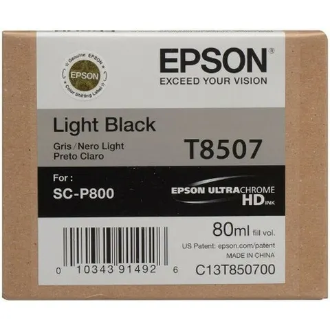 Epson T8507 - Hellschwarz - Druckerpatrone – Bild 2