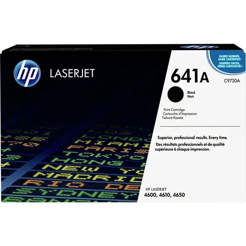 HP 641A (C9720A) - Schwarz - Toner – Bild 2