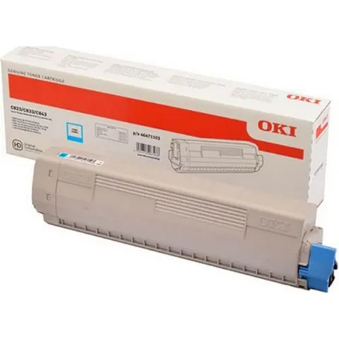 Oki 46861307 - Cyan - Toner – Bild 3