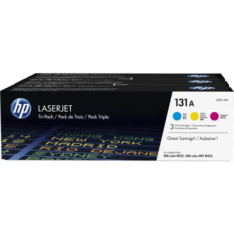 HP 131A (U0SL1AM) - 3-farbig - Toner - Multipack – Bild 2