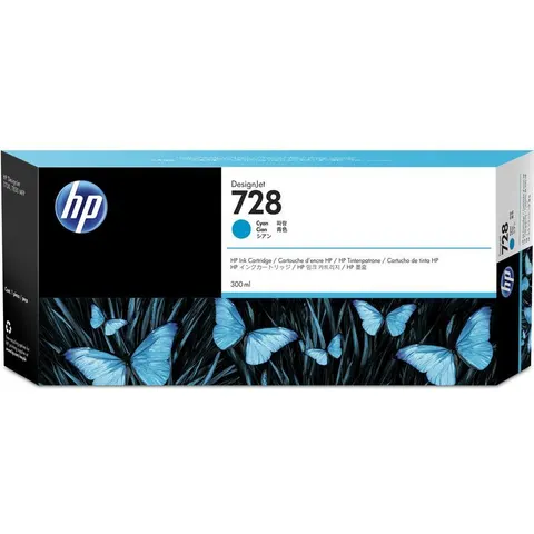 HP 728 300-ml Cyan – Bild 2
