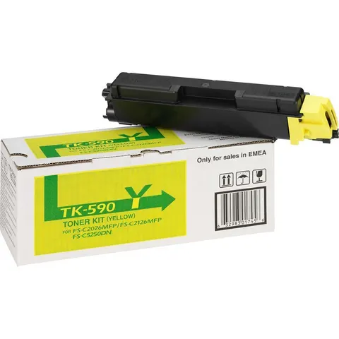 Kyocera TK-590Y - Gelb - Toner – Bild 2