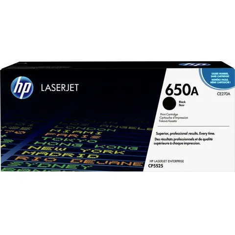HP 650A (CE270A) - Schwarz - Toner – Bild 2