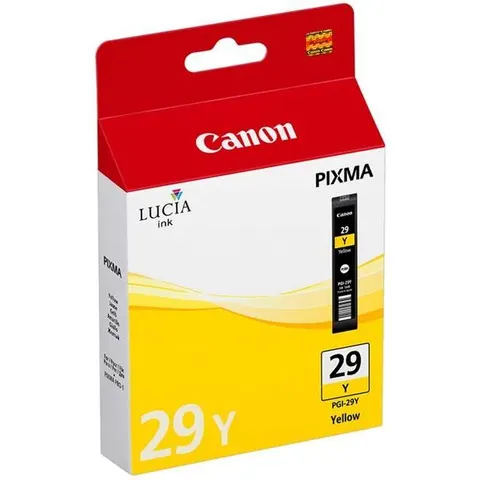 Canon PGI-29Y gelb – Schwarz – Bild 2