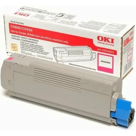 Oki 43324422 - Magenta - Toner – Bild 3