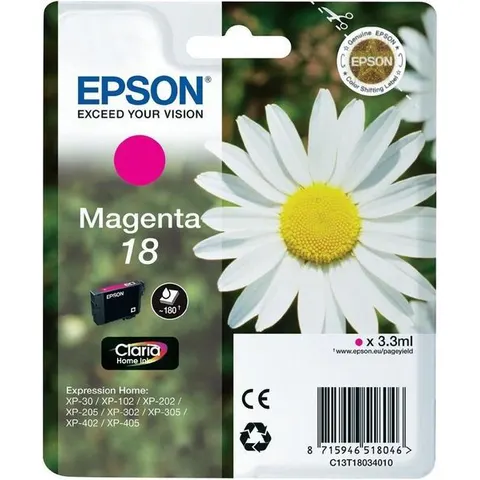 Patrone Epson 18 magenta T1803 – Bild 3