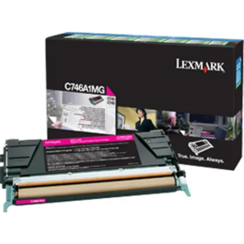 Lexmark C746A1MG - Magenta - Toner – Bild 2