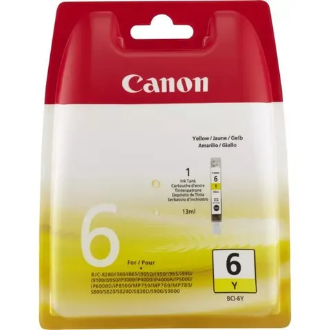Canon BCI-6Y - Gelb - Druckerpatrone – Bild 3