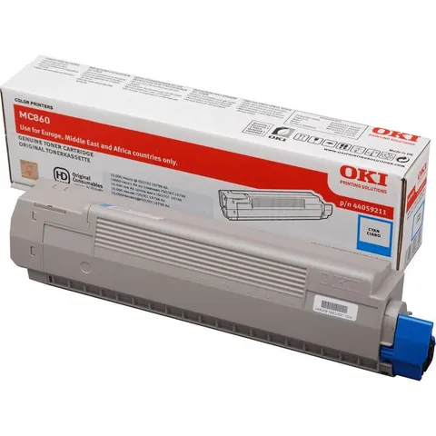 Oki 44059211 - Cyan - Toner – Bild 2