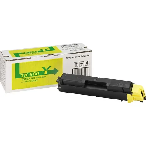Kyocera TK-580Y - Gelb - Toner – Bild 2