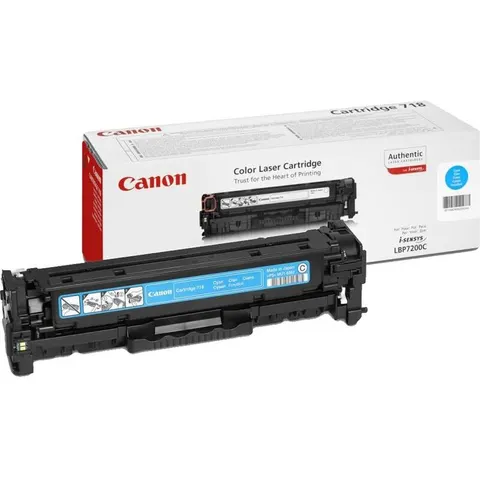 Canon 718 C - Cyan - Toner – Bild 2