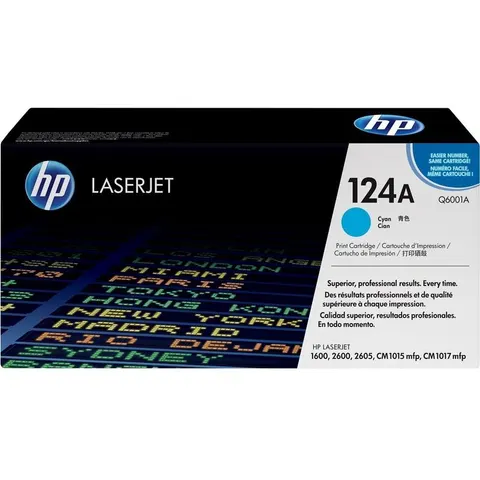 HP 124A (Q6001A) - Cyan - Toner – Bild 2