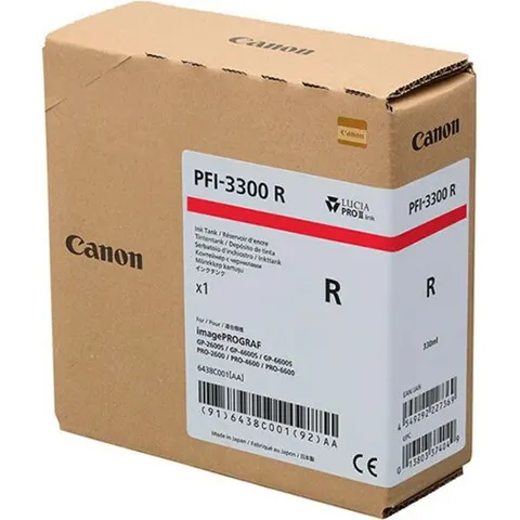 Patrone Canon PFI-3300R red – Bild 3
