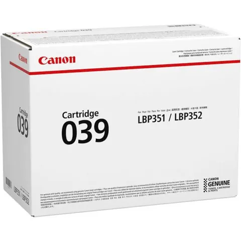 Canon 039 BK - Schwarz - Toner – Bild 2