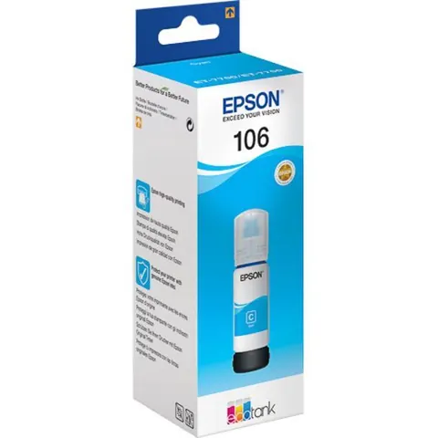 EPSON 1LB 106 EcoTank Cyan ink bottle – Bild 2