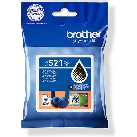 Brother LC-521BK - Schwarz - Druckerpatrone – Bild 2