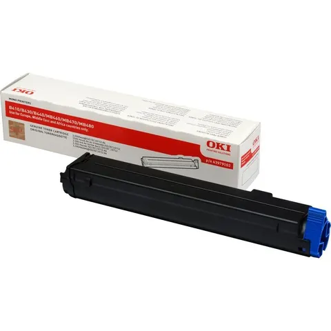Oki 43979102 - Schwarz - Toner – Bild 2