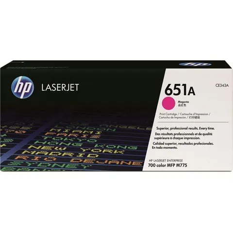 HP 651A (CE343A) - Magenta - Toner – Bild 2