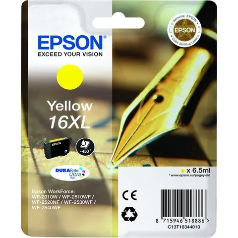 Epson DURAbrite 16XL, Gelb – Bild 2