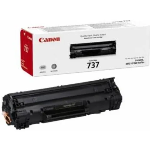 Canon 737 - Schwarz - Toner – Bild 2