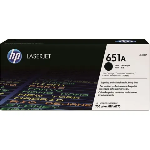 HP 651A (CE340A) - Schwarz - Toner – Bild 2