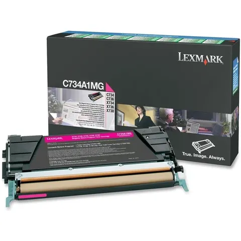Lexmark C734A1MG - Magenta - Toner – Bild 2