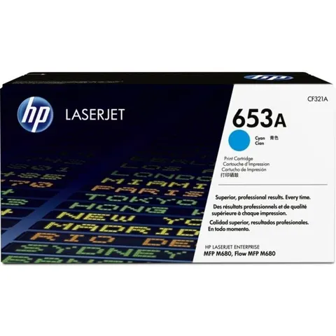HP 653A (CF321A) - Cyan - Toner – Bild 3
