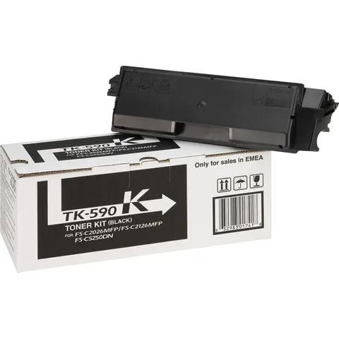 KYOCERA TK-590K Toner Schwarz – Bild 2