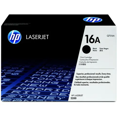 HP 16A (Q7516A) - Schwarz - Toner – Bild 2