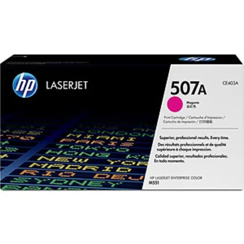 HP 507A (CE403A) - Magenta - Toner – Bild 2