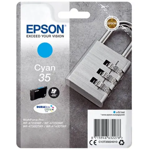 EPSON 2LB 35 Ink Cyan 9.1ml – Bild 2