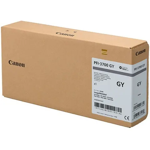 Patrone Canon PFI-3700GY grey – Bild 3
