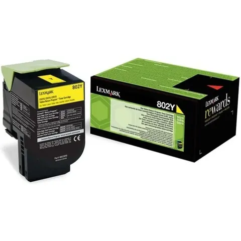 Lexmark 802Y toner cartridge – Bild 2