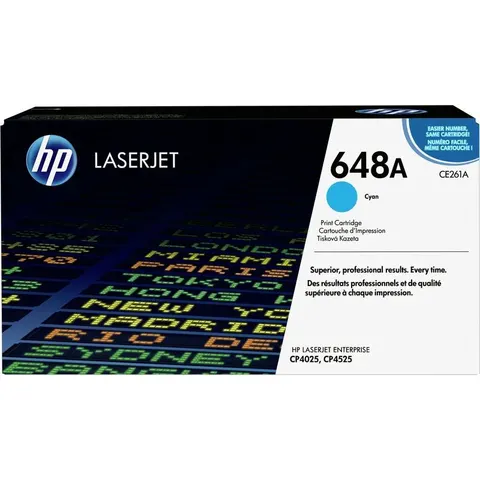 HP 648A (CE261A) - Cyan - Toner – Bild 2