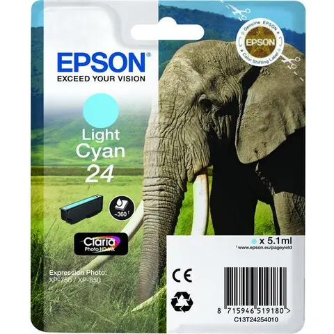 Epson 24 (C13T24254012) - Hellcyan - Druckerpatrone – 625386 – Bild 3