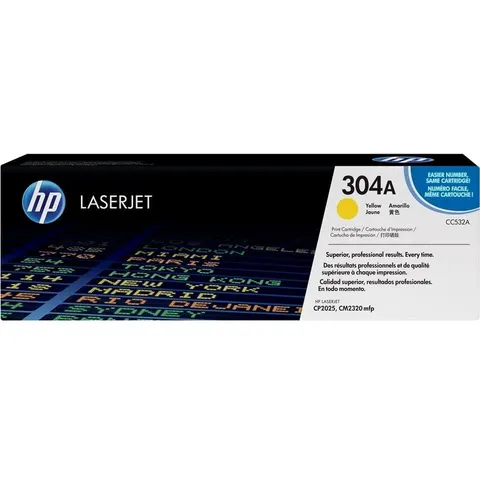 HP 304A (CC532A) - Gelb - Toner – Bild 2