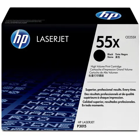 HP 55X Schwarz LaserJet Tonerpatrone – Bild 2