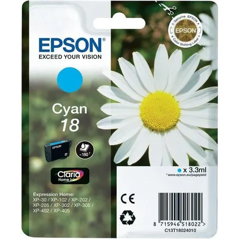 Patrone Epson 18 cyan T1802 – Bild 2