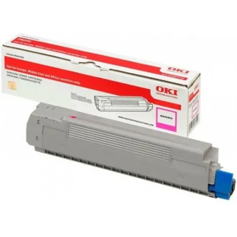 Oki 46443102 - Magenta - Toner – Bild 2