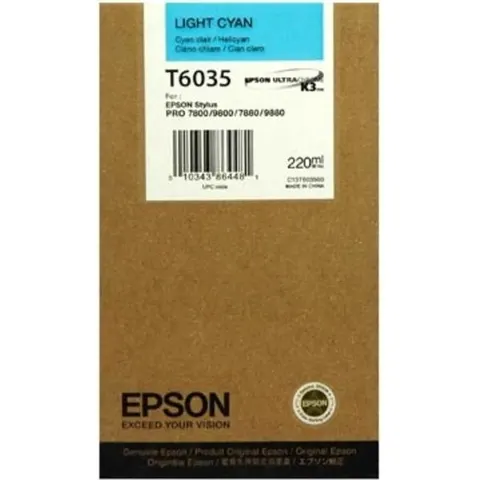 Epson T6035 - Hellcyan - Druckerpatrone – Bild 2