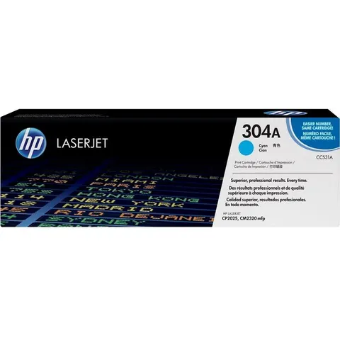 HP 304A (CC531A) - Cyan - Toner – Bild 2
