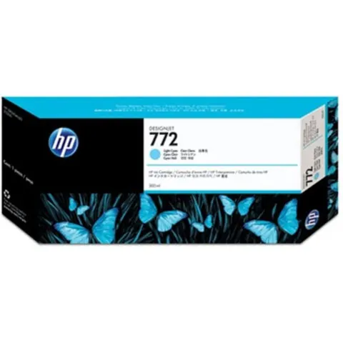 HP 772 Tinte 300ml hell cyan – Bild 2