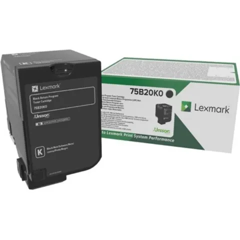 Lexmark 75B20K0 - Schwarz - Toner – Bild 2