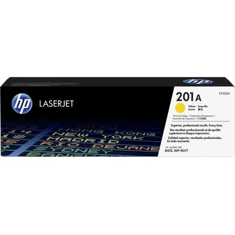 HP 201A Tonercartridge yellow – Bild 2