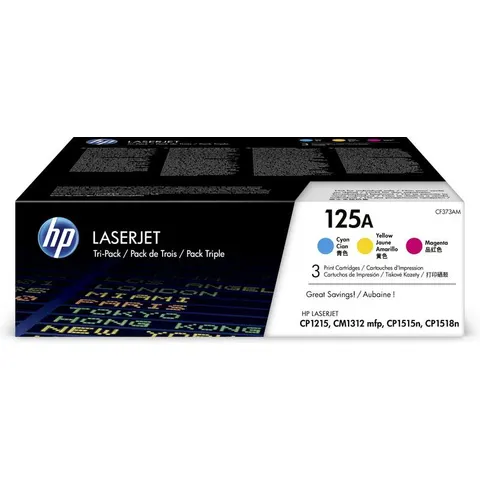 HP 125A (CF373AM) - 3-farbig - Toner - Multipack – Bild 2