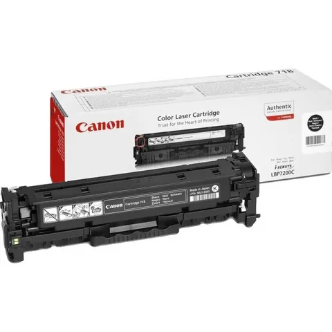 Canon 718 BK - Schwarz - Toner – Bild 3